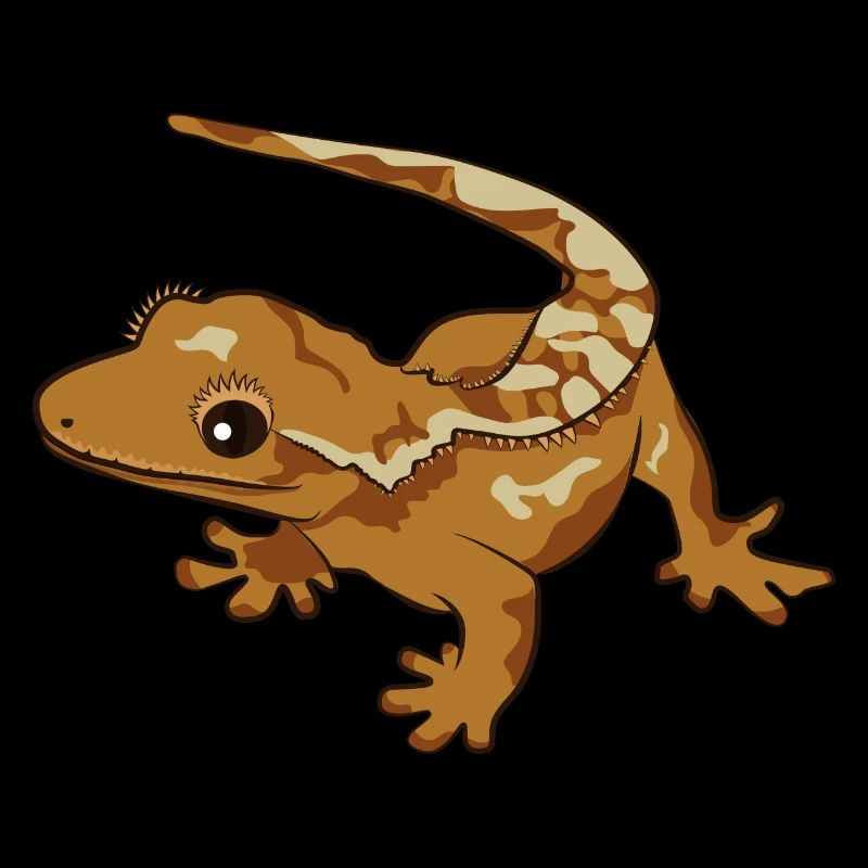 Kronengecko Eidechse Reptil Herpetologe