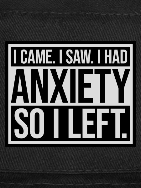 J’avais de l’anxiété en disant