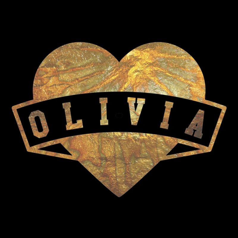 Olivia Hearts Gold