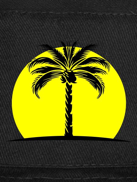 Palm Silhouette Island