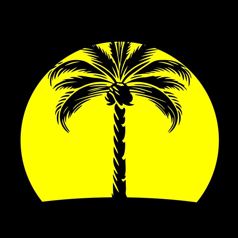 Île Palm Silhouette