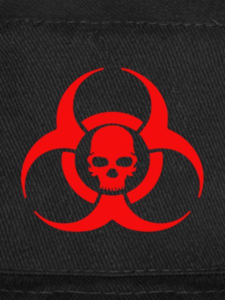 Biohazard Skull Icon