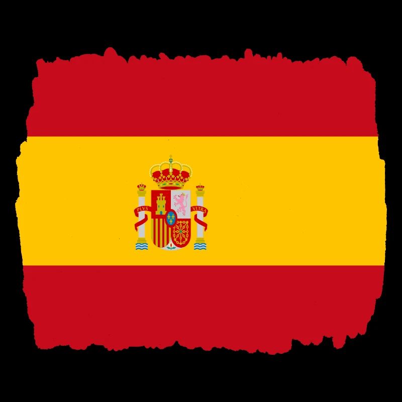 Drapeau d'Espagne Drapeau espagnol vintage Look usé