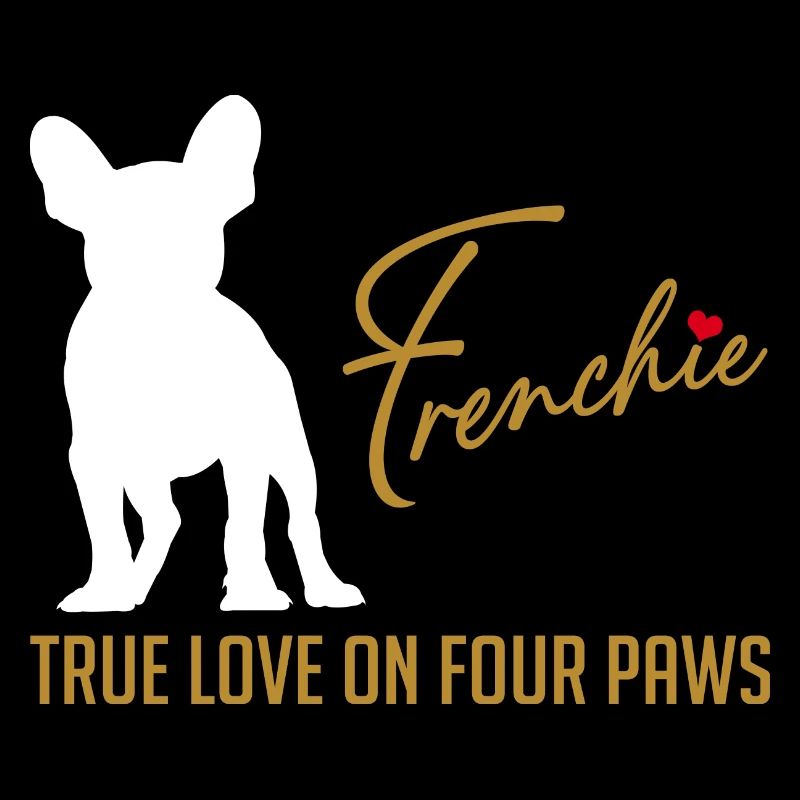 Frenchie love on four paws