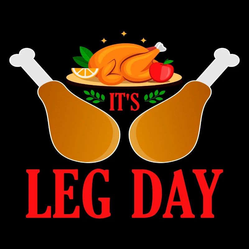 C’est le jour de la jambe Thanksgiving