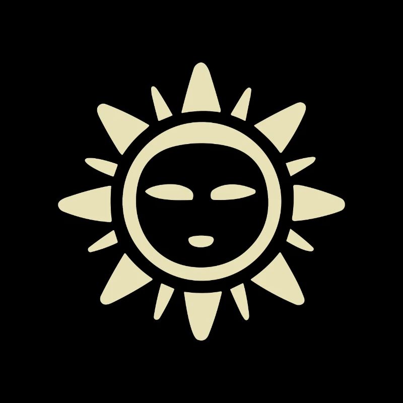 Abstrait Soleil Soleil Art abstrait