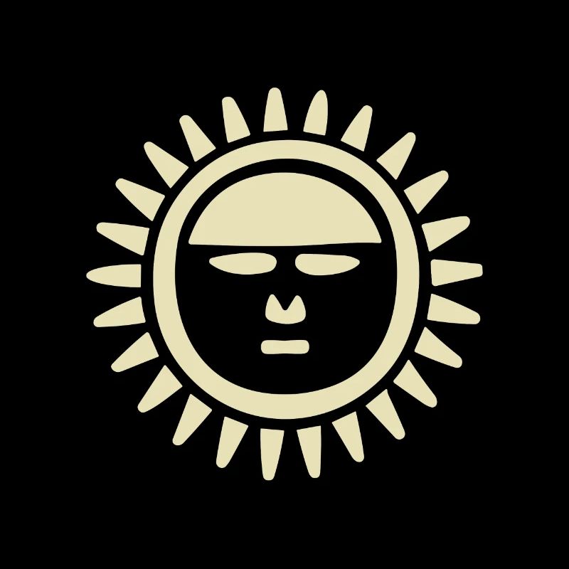 Abstrait Soleil Soleil Art abstrait