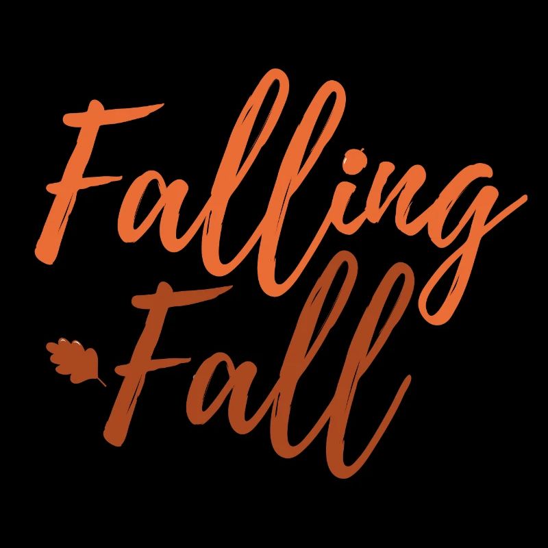 Falling for Fall lettering