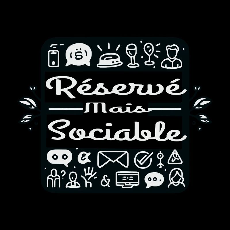 Réservé mais sociable