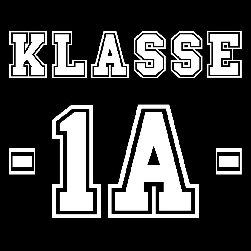 KLASSE 1A Erstklässler Einschulung Schulkind