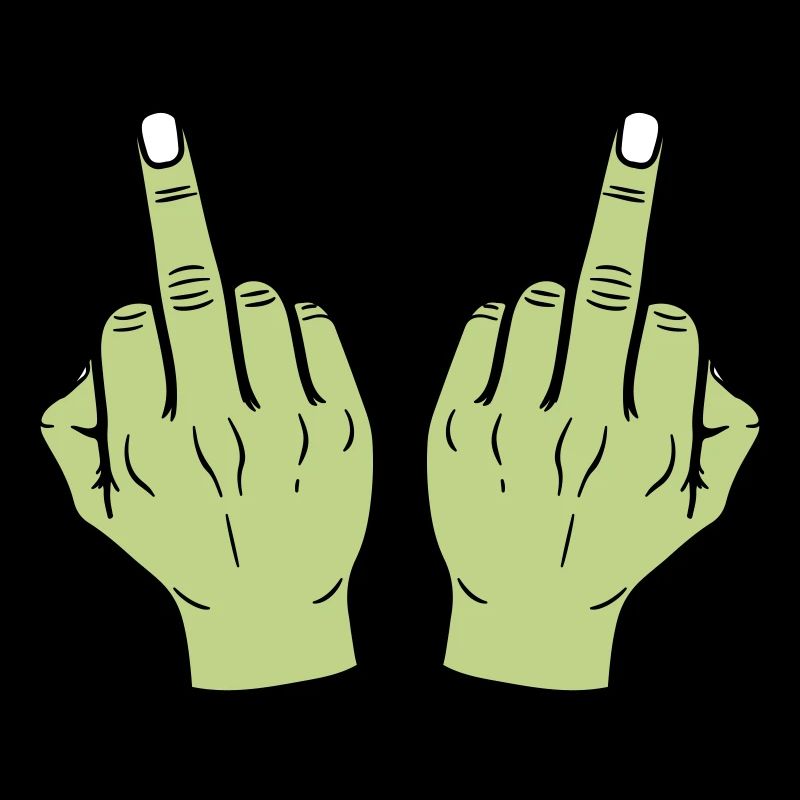Middle Finger Hand
