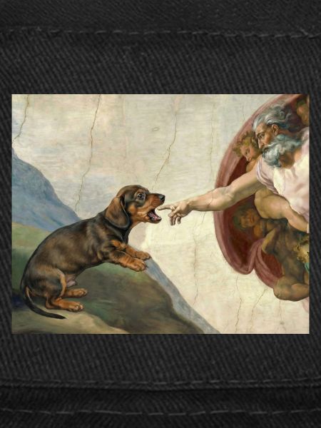 Mème de Chien Dieu Main Teckel