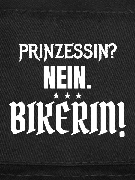 Prinzessin? Nein. Bikerin!