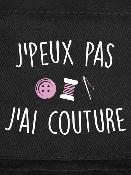 J'peux pas j'ai couture