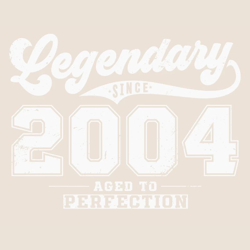 Legendary since 2004 Vintage Birthday Gift