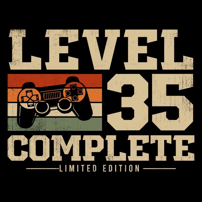 35 Birthday Gift Level 35 Complete