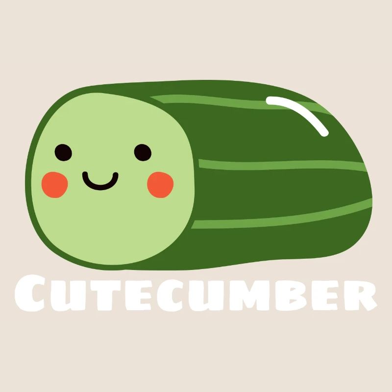 Mignon | Joli jeu de mots concombre