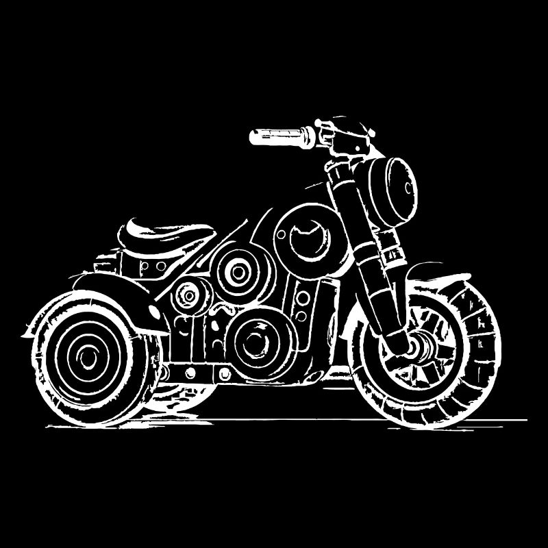 Tricycle Toy Hand Drawn
