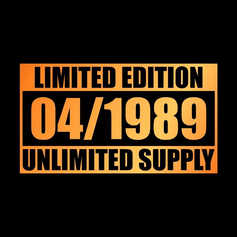 Édition limitée 35e anniversaire - ꝏ Approvisionnement 04/1989