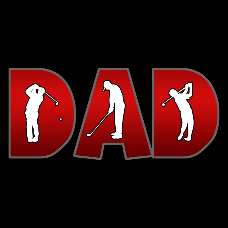 Golf Golf Golfer DAD