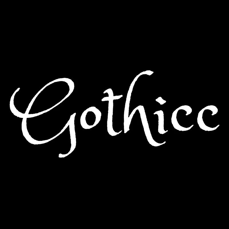| gothicc Goth et Thicc