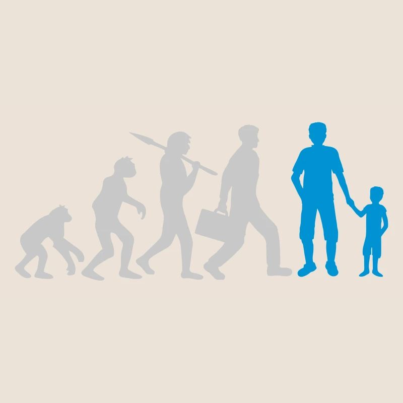 Jeune Papa Evolution Enfant