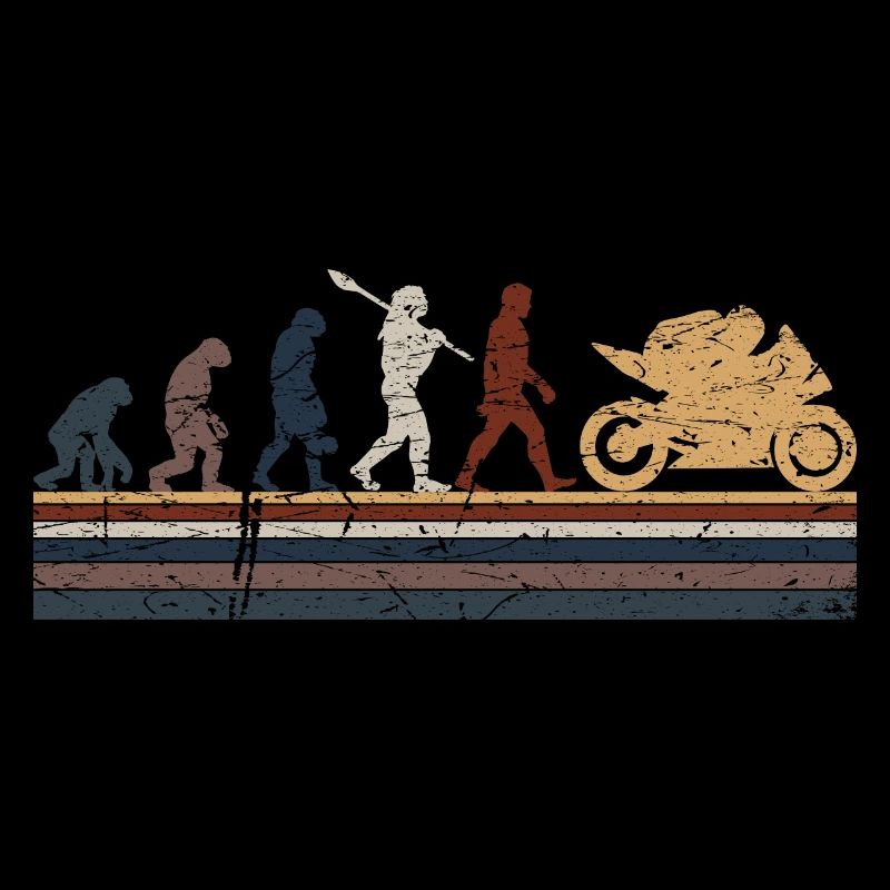 Motorcycle Evolution Vintage Shadow Biker