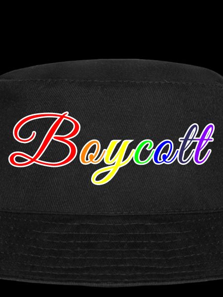Stylized Rainbow Boycott