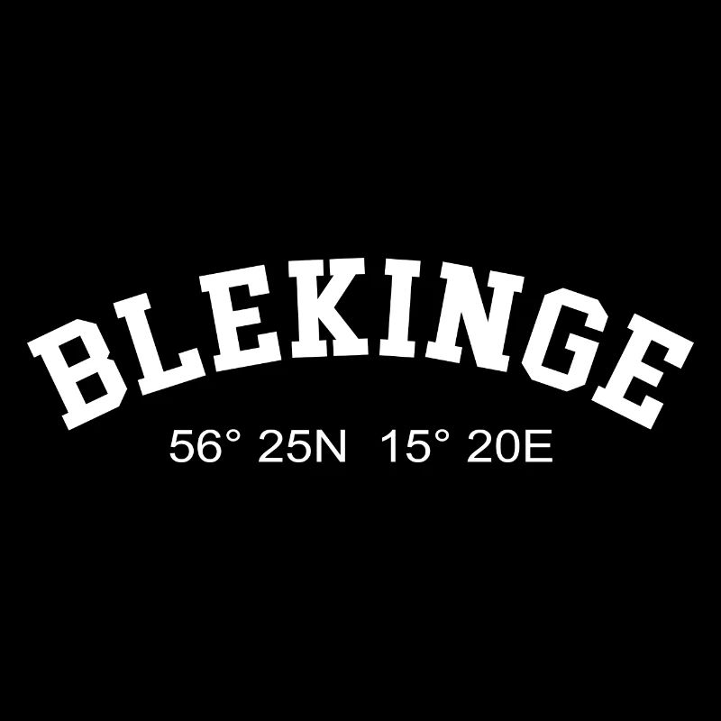 Blekinge Suède Coordonnées GPS Carte Randonnée