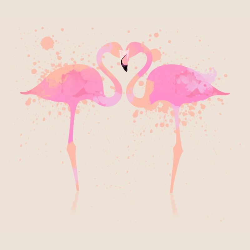 flamants roses