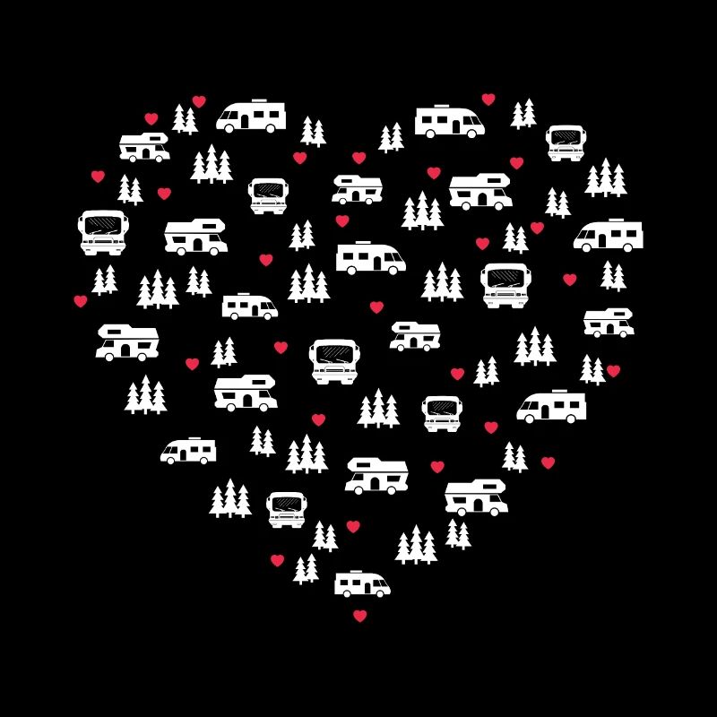 Wohnmobil Liebesherz - Valentinstag Geschenkidee