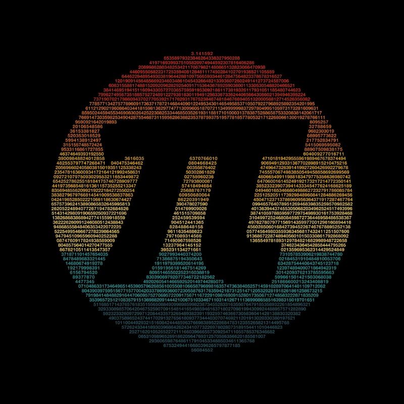 Pi jour parce que nous aimons pi