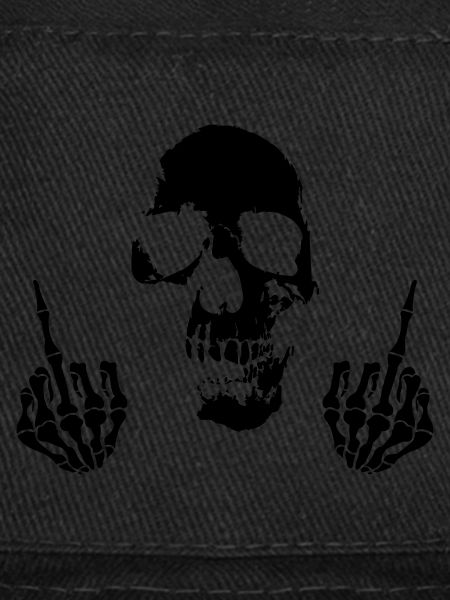 skull moyen-doigt