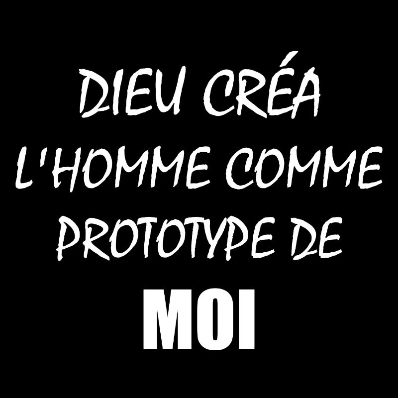 Dieu créa l'homme comme prototype de moi