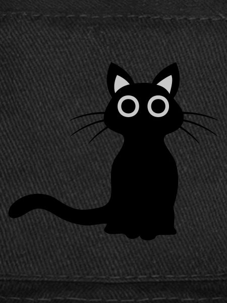 Mignon chat noir