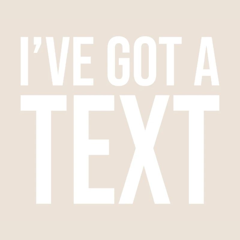 J’ai un texte