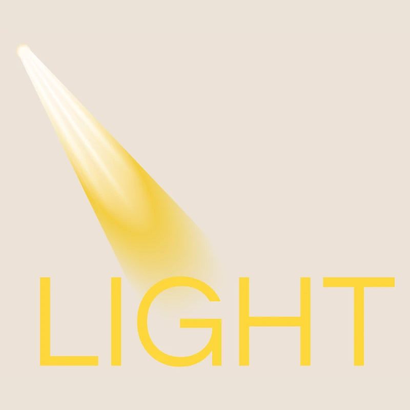 light yellow light