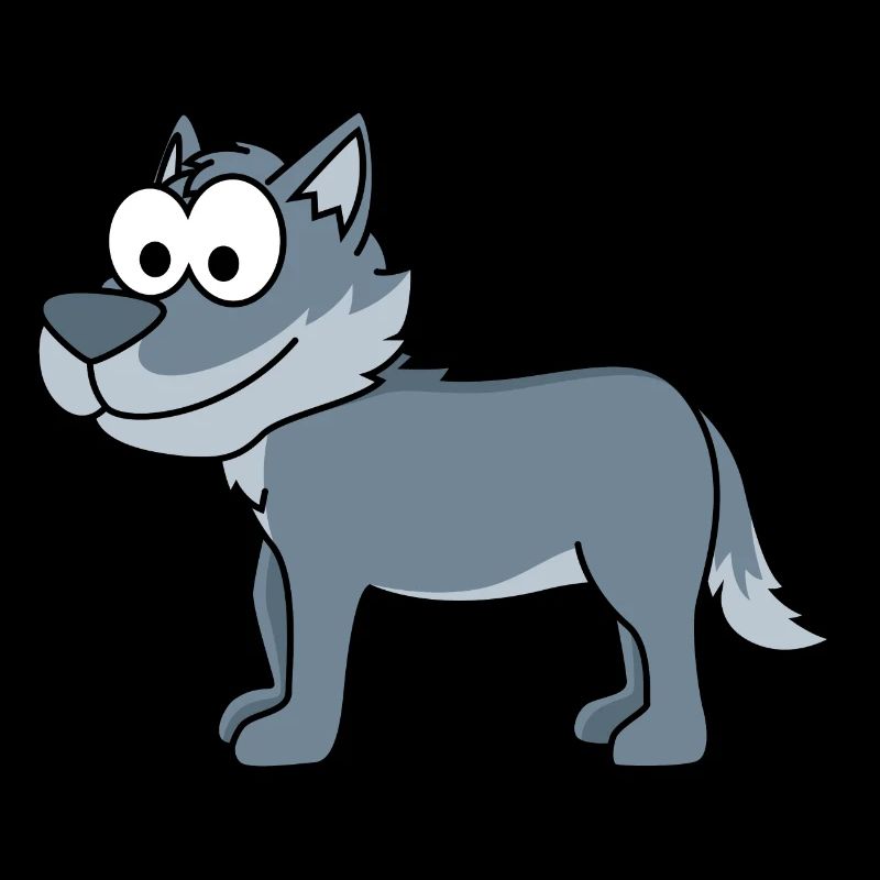 Loup Comic Animal