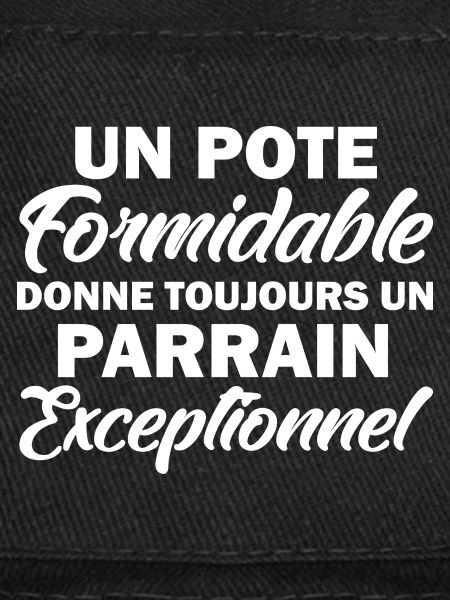 parrain exceptionnel / futur parrain