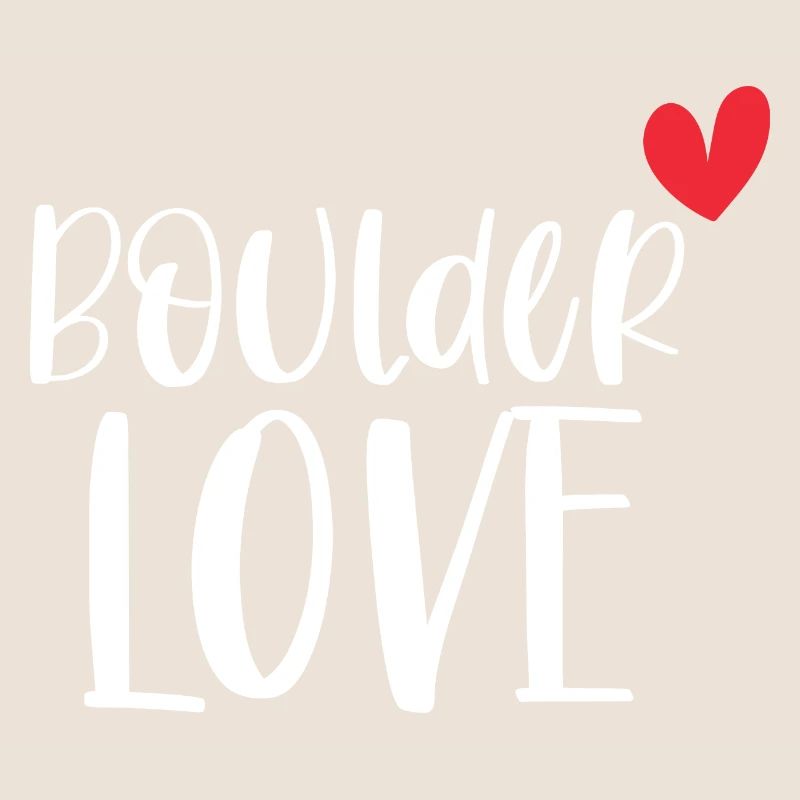Climbing Bouldering Boulder Love Mountains Gift