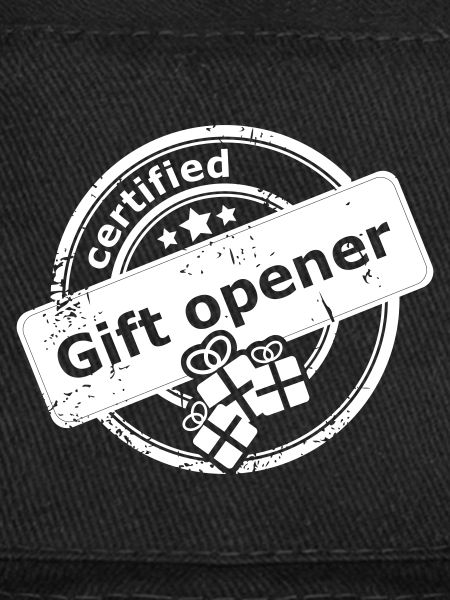 Certified gift opener