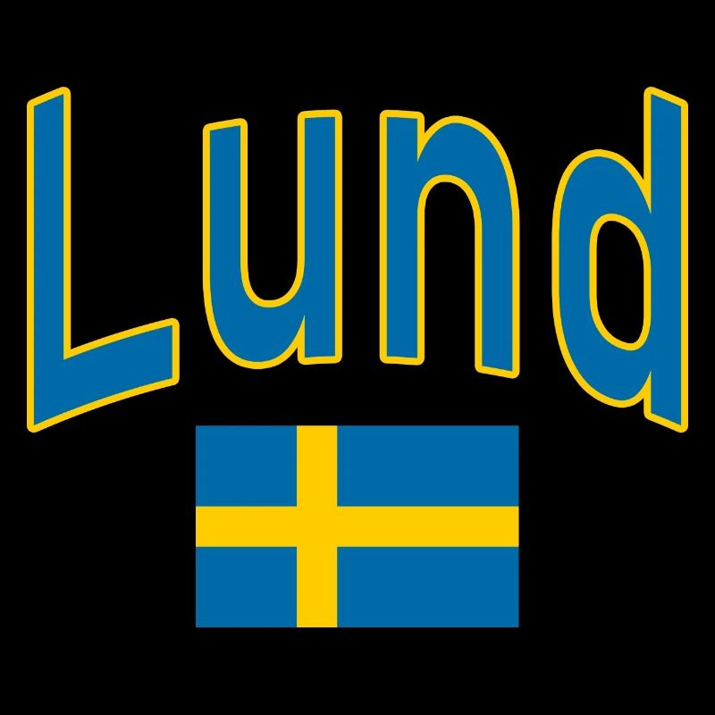 Lund schweden flagge