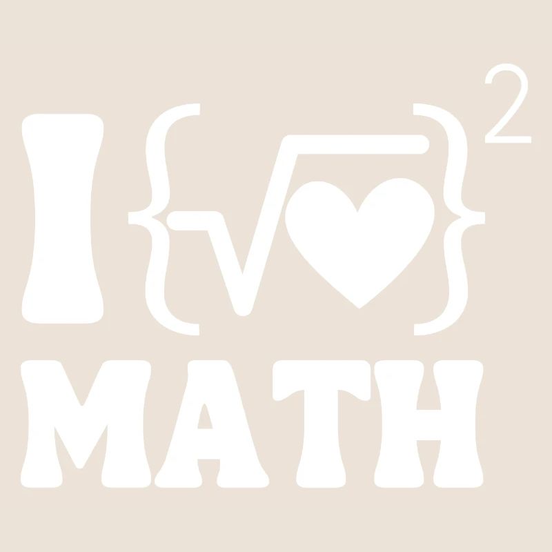 J’adore math white edition