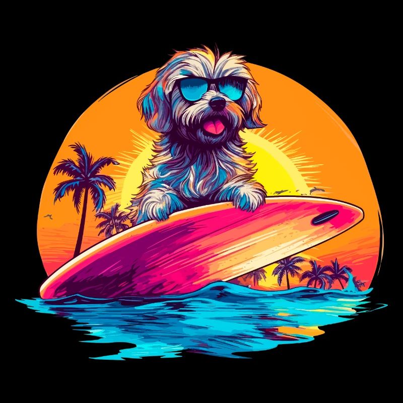 Surfin' Pup Vibes