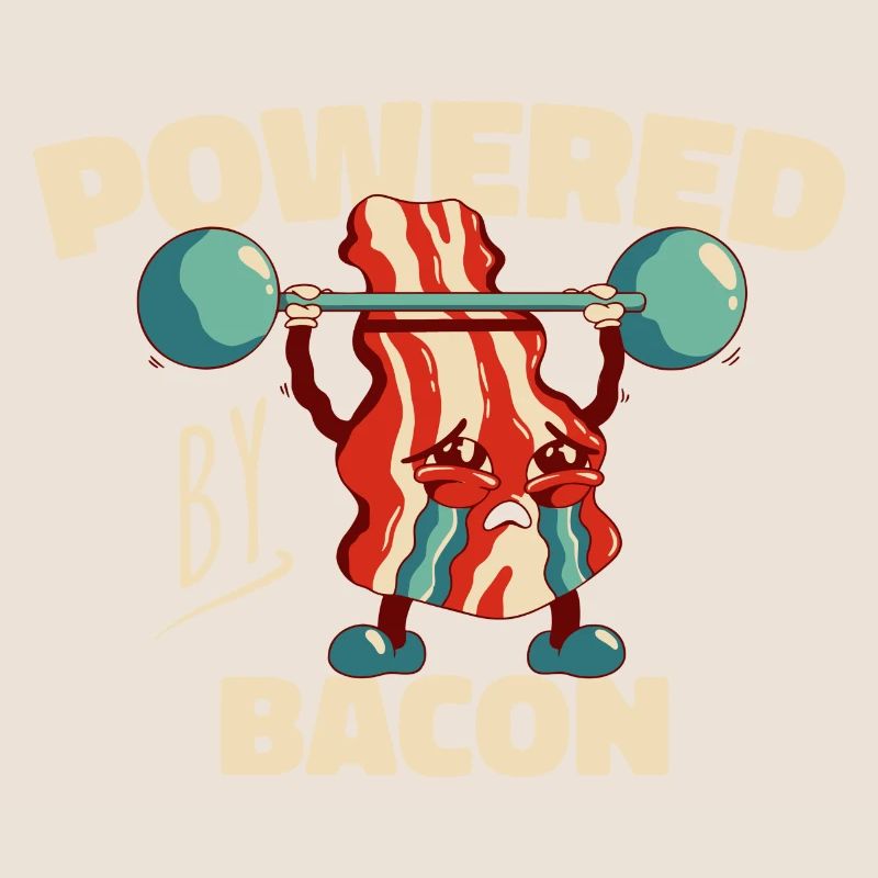 Propulsé par Bacon Funny Bacon Lover