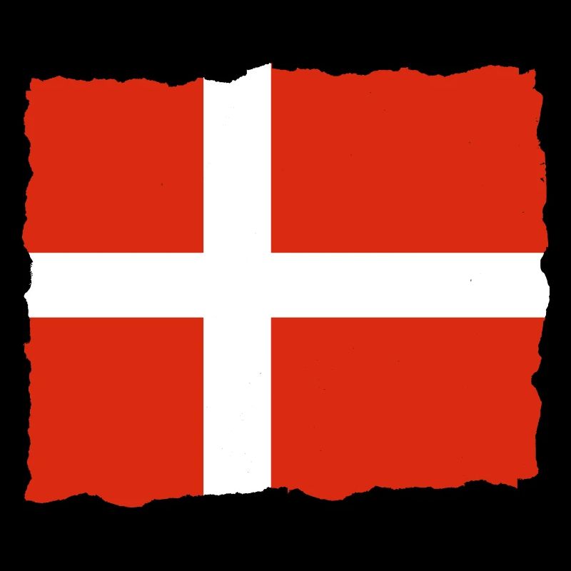 Drapeau du Danemark Drapeau de la Scandinavie Drapeau du Danemark Voyage