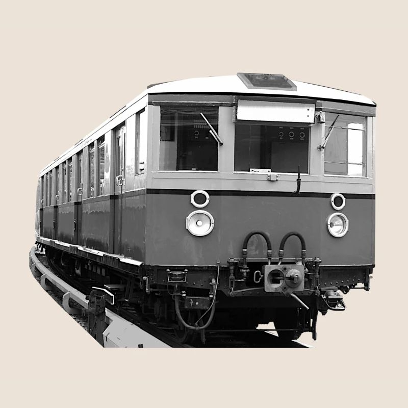 S-Bahn Berlin Triebwagen Eisenbahn Oldtimer