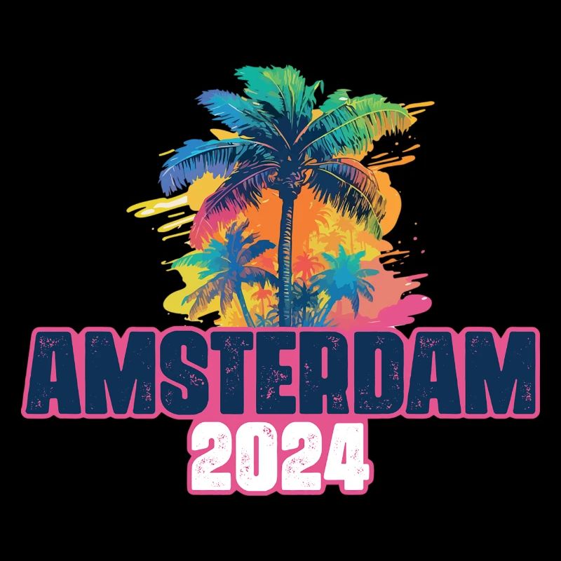 Amsterdam 2024 Holiday Palm Blob