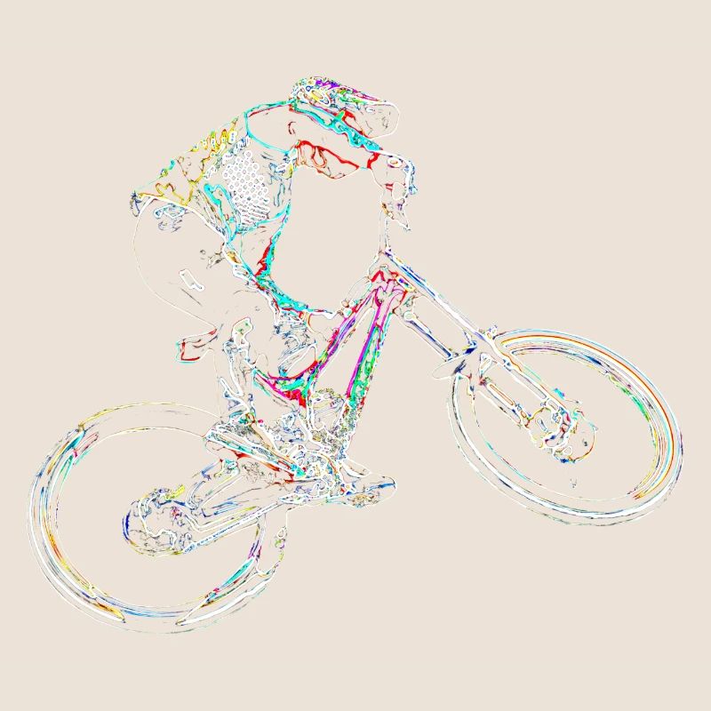 Downhill mountain biking