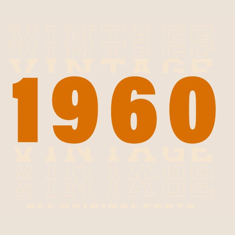 1960 : Vintage - 64e anniversaire